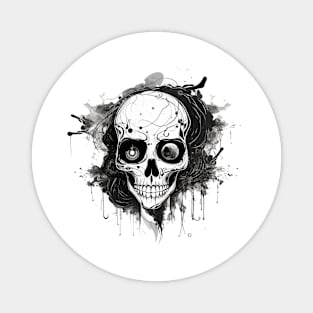 beautiful skull Magnet